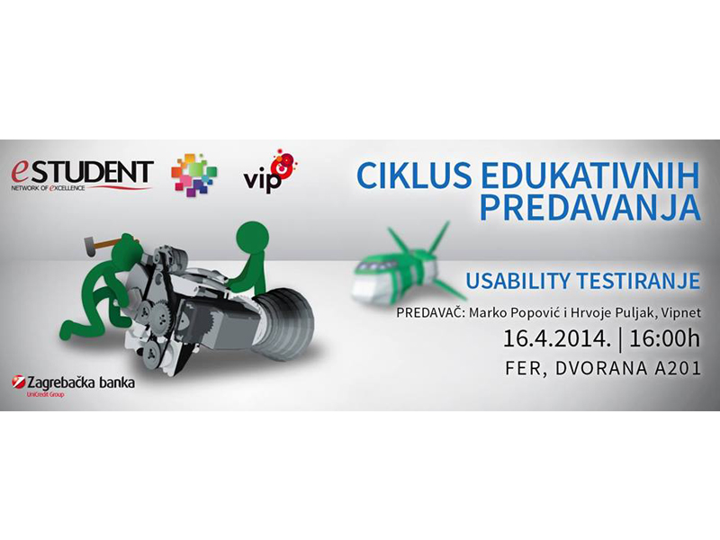 eSTUDENT:Usability testiranje / Vipnet